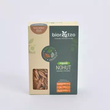 Biorootzo Artizan Nohut Unlu Makarna Casarecce Glütensiz Vegan (200 gr) - 2