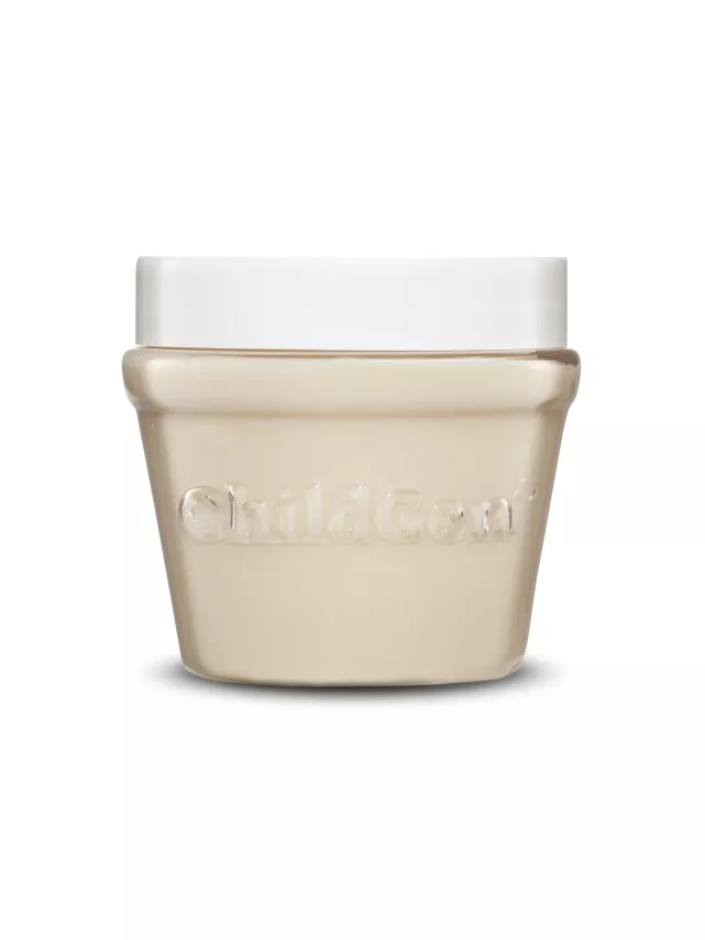 ChildGen Doğal Oyun Hamuru Beyaz Premium Kavanoz (125 gr) - 1