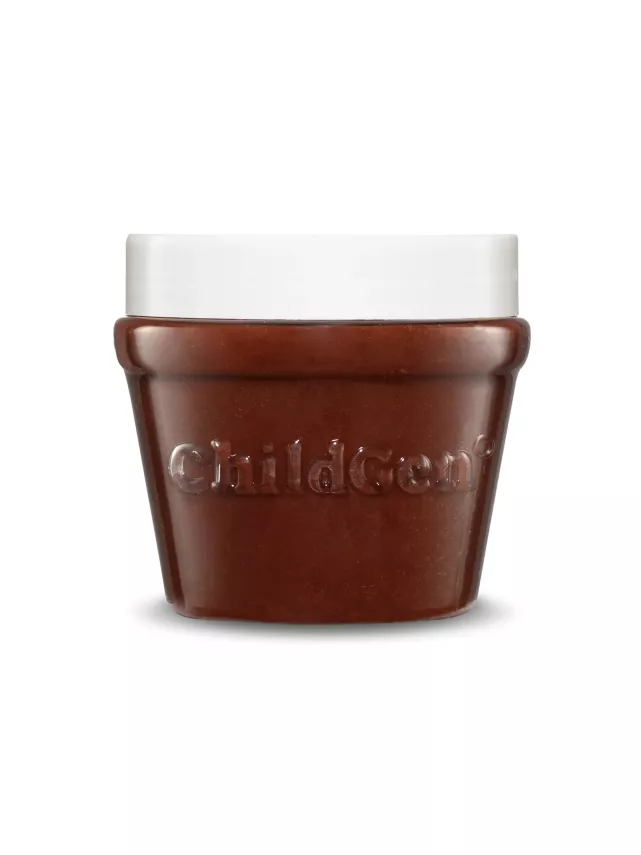 ChildGen Doğal Oyun Hamuru Kahverengi Premium Kavanoz (125 gr) - 1