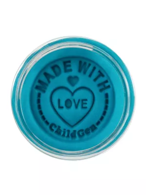 ChildGen Doğal Oyun Hamuru Mavi Premium Kavanoz (125 gr) (1)