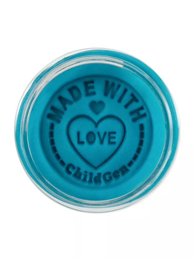 ChildGen Doğal Oyun Hamuru Mavi Premium Kavanoz (125 gr) - 2