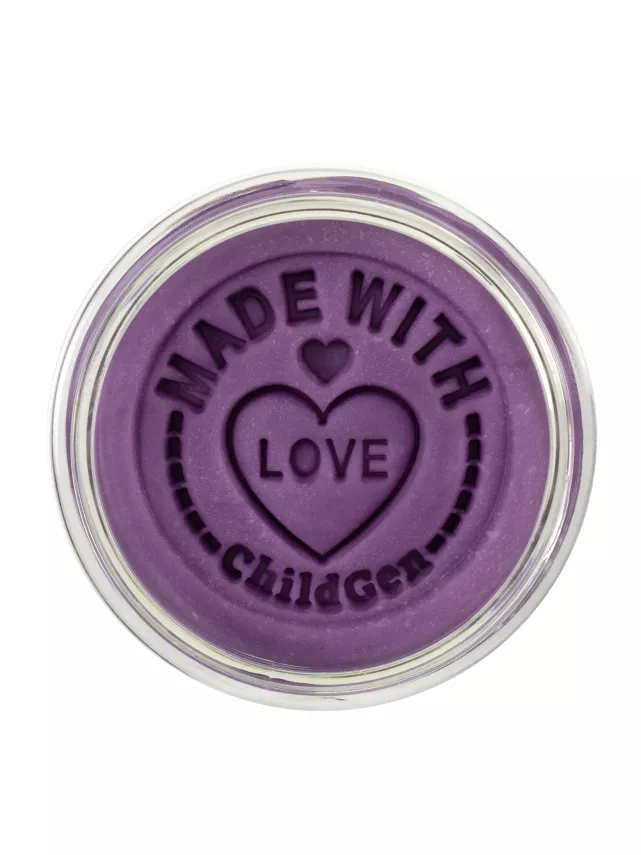 ChildGen Doğal Oyun Hamuru Mor Premium Kavanoz (125 gr) - 2