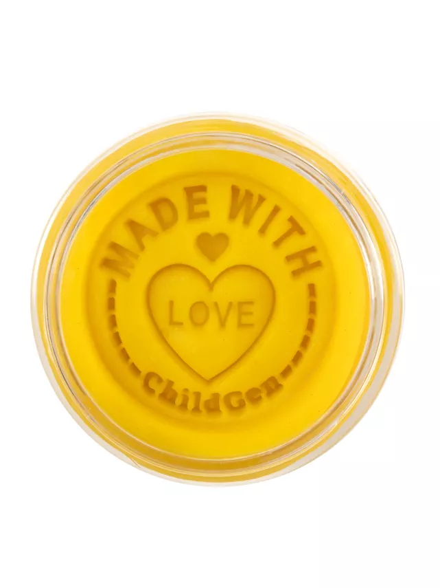 ChildGen Doğal Oyun Hamuru Sarı Premium Kavanoz (125 gr) - 2