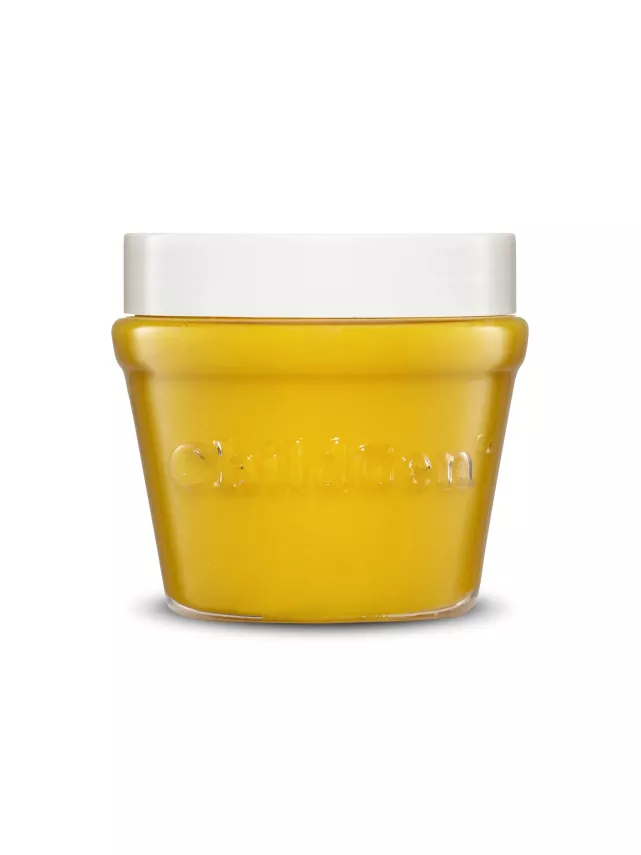 ChildGen Doğal Oyun Hamuru Sarı Premium Kavanoz (125 gr) - 1