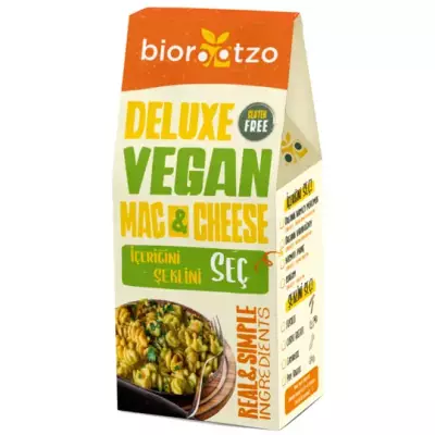 Biorootzo Deluxe Vegan Mac & Cheese Glutensiz
