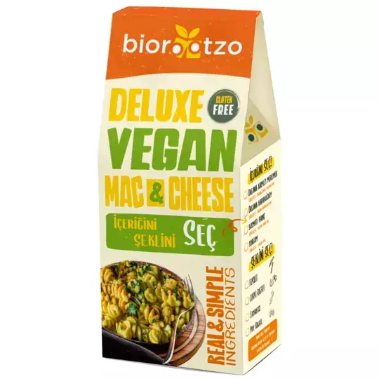 Biorootzo Deluxe Vegan Mac & Cheese Glutensiz - 1