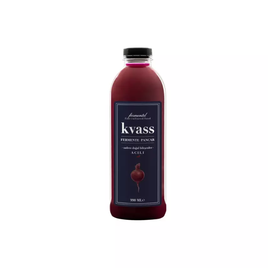 Fermentel Kvass Fermente Pancar Acılı (900 ml) - 1