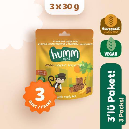 Humm Organik Muzlu Kek 3'lü Set - 1