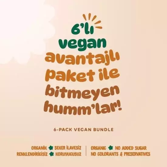 Humm Organik Kurabiye 6'lı Set (Keçiboynuzlu ve Fındıklı & Zencefilli ve Tarçınlı & Portakallı) - 2