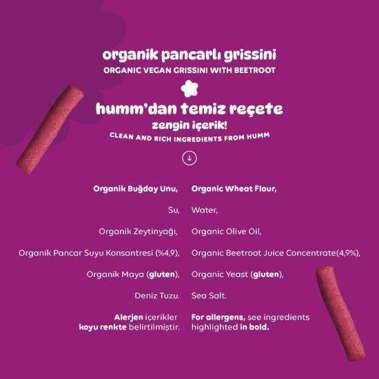 Humm Organik Pancarlı Grissini 8'lı Set - 5