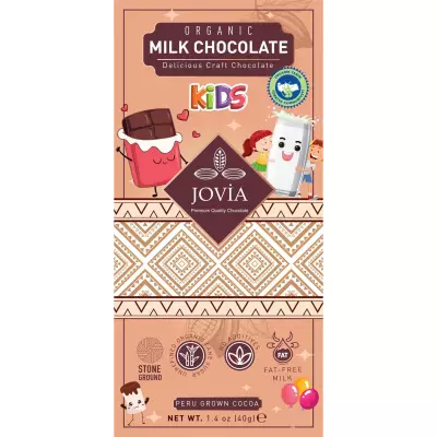 Jovia Organik Sütlü Çikolata (Çocuk) 40 gr