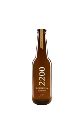 Kombucha 2200 Zencefil Fermente Yeşil Çay (330 ml)