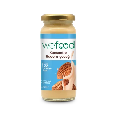 Wefood Konsantre Badem İçeceği (%100 Badem) 240 gr