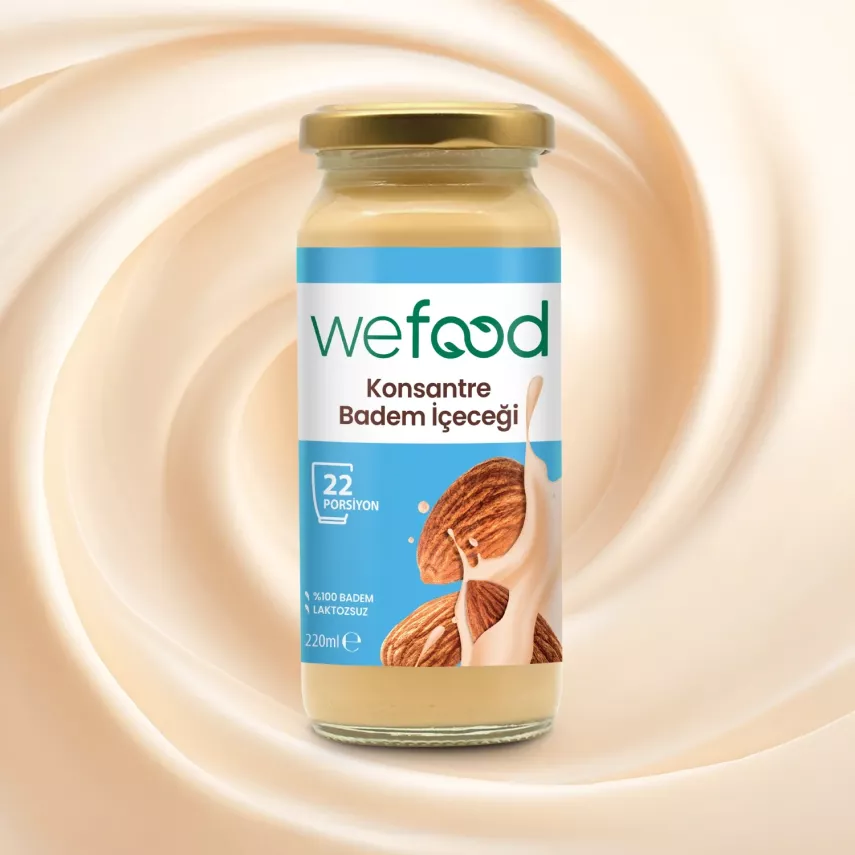 Wefood Konsantre Badem İçeceği (%100 Badem) 240 gr - 2
