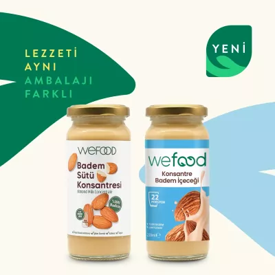 Wefood Konsantre Badem İçeceği (%100 Badem) 240 gr - 3