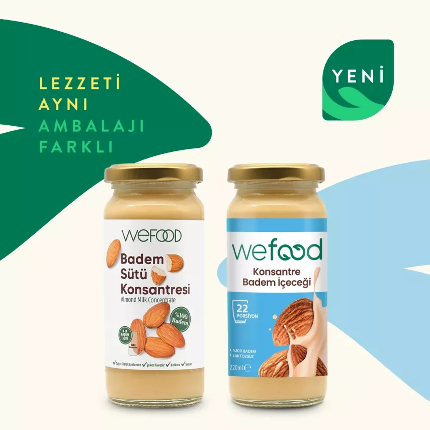 Wefood Konsantre Badem İçeceği (%100 Badem) 240 gr - 3