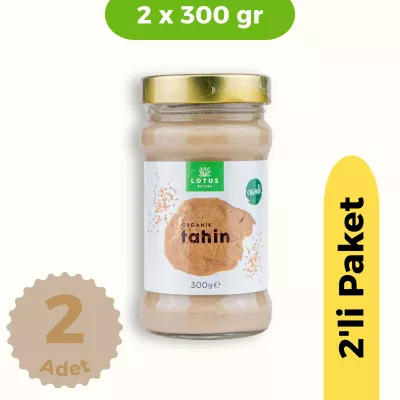 Lotus Natura Organik Tahin (300 gr) 2'li Set