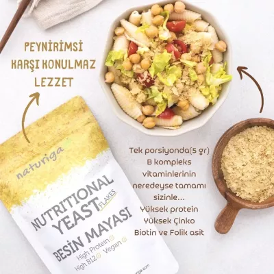 Naturiga Besin Mayası (Nutritional Yeast) 100 gr - 4