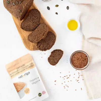 Naturiga Organik Karnıyarık Otu Tohumu Tozu (Psyllium Husk) 100 gr - 3