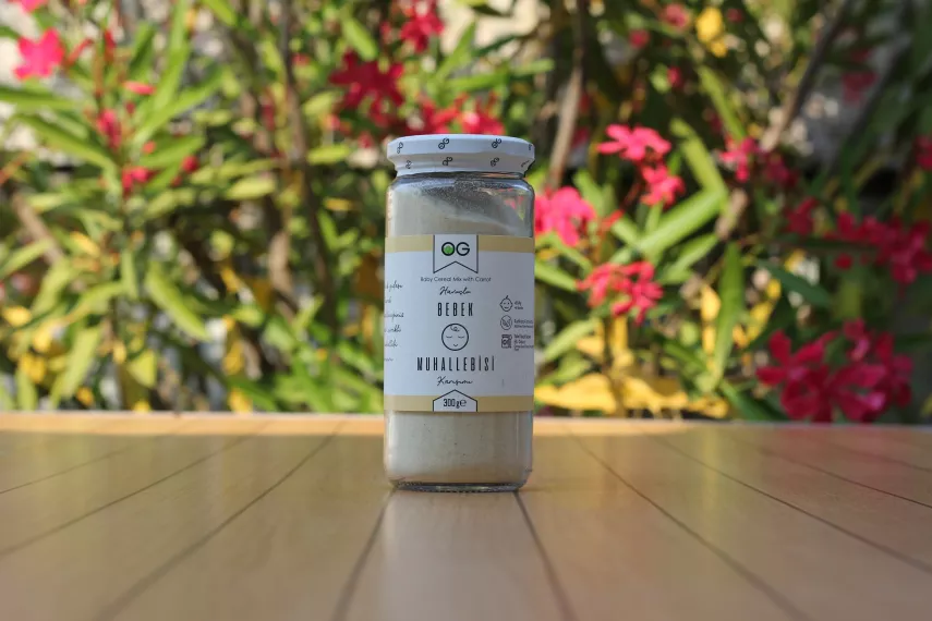 OG Natural Havuçlu Bebek Muhallebi Karışımı +6 Ay (300 gr) - 2