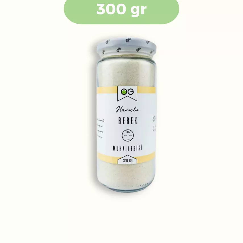 OG Natural Havuçlu Bebek Muhallebi Karışımı +6 Ay (300 gr) - 1