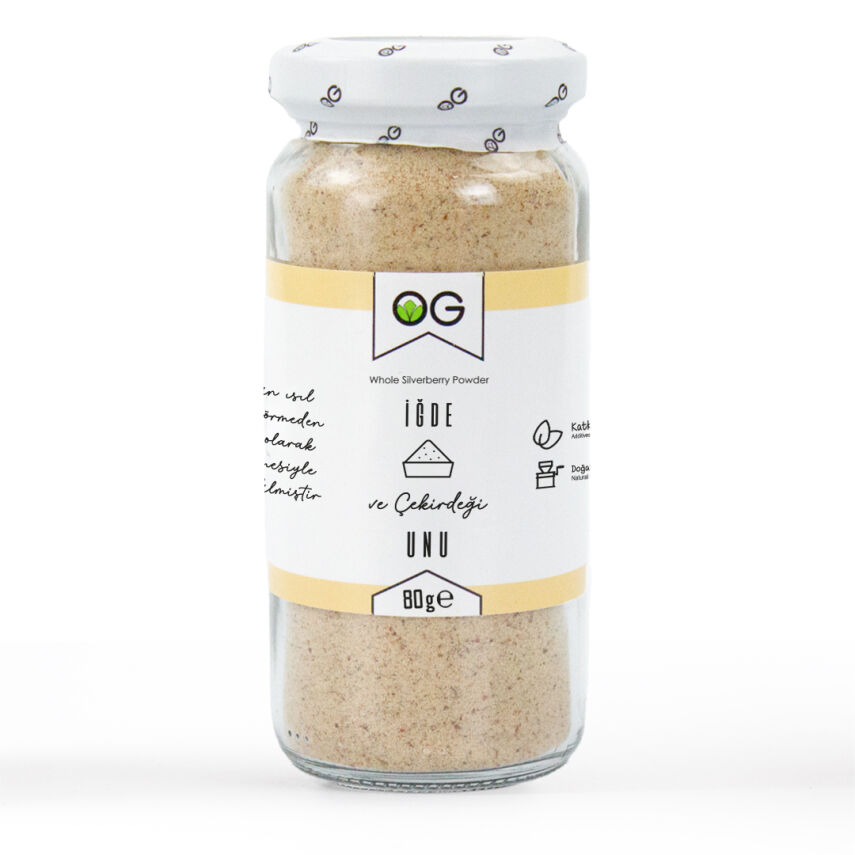 OG Natural İğde ve Çekirdeği Unu (80 gr) 5'li Set - 2