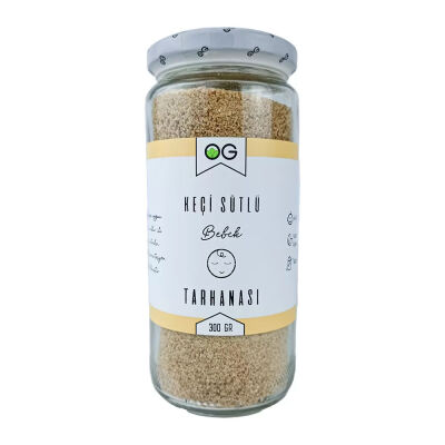 OG Natural Keçi Sütlü Bebek Tarhanası +6 Ay (300 gr) (1)