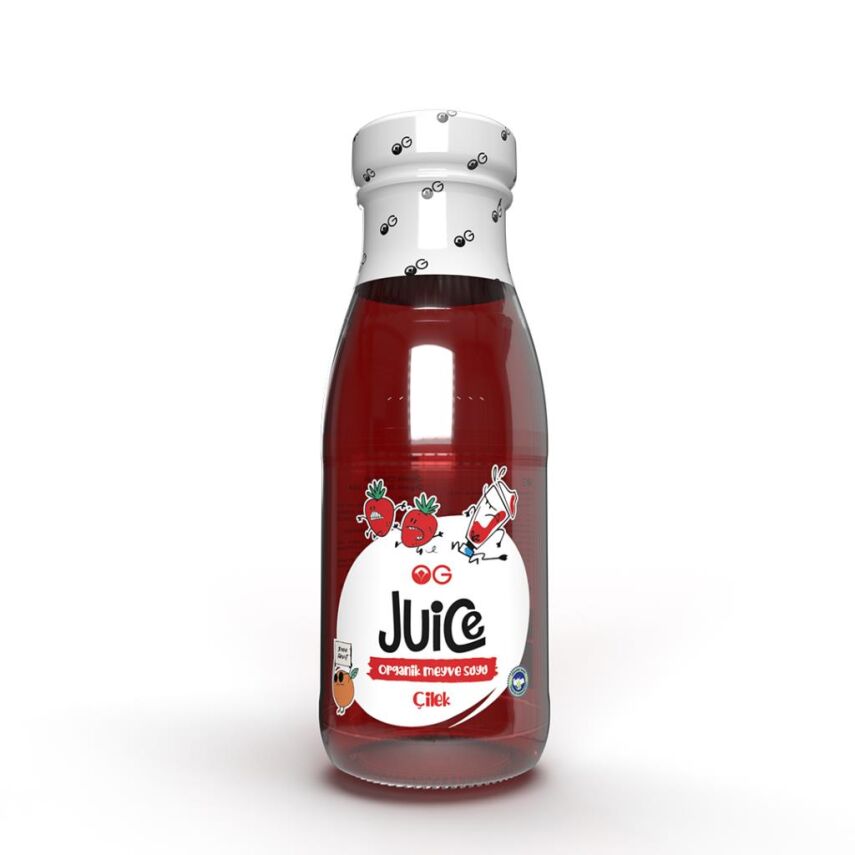 OG Natural Organik Çilek Suyu (250 ml)  - 1