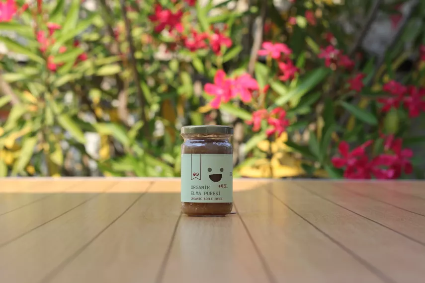 OG Natural Organik Elma Püresi +4 Ay (100 gr) - 1