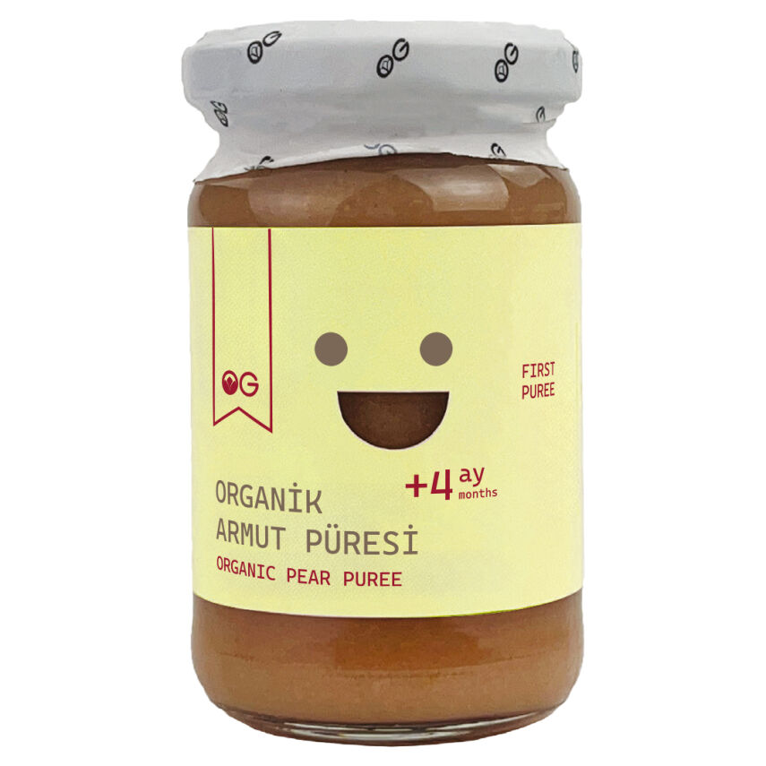 OG Natural Organik Hurmalı Armut Püresi +6 Ay (100 gr) - 1