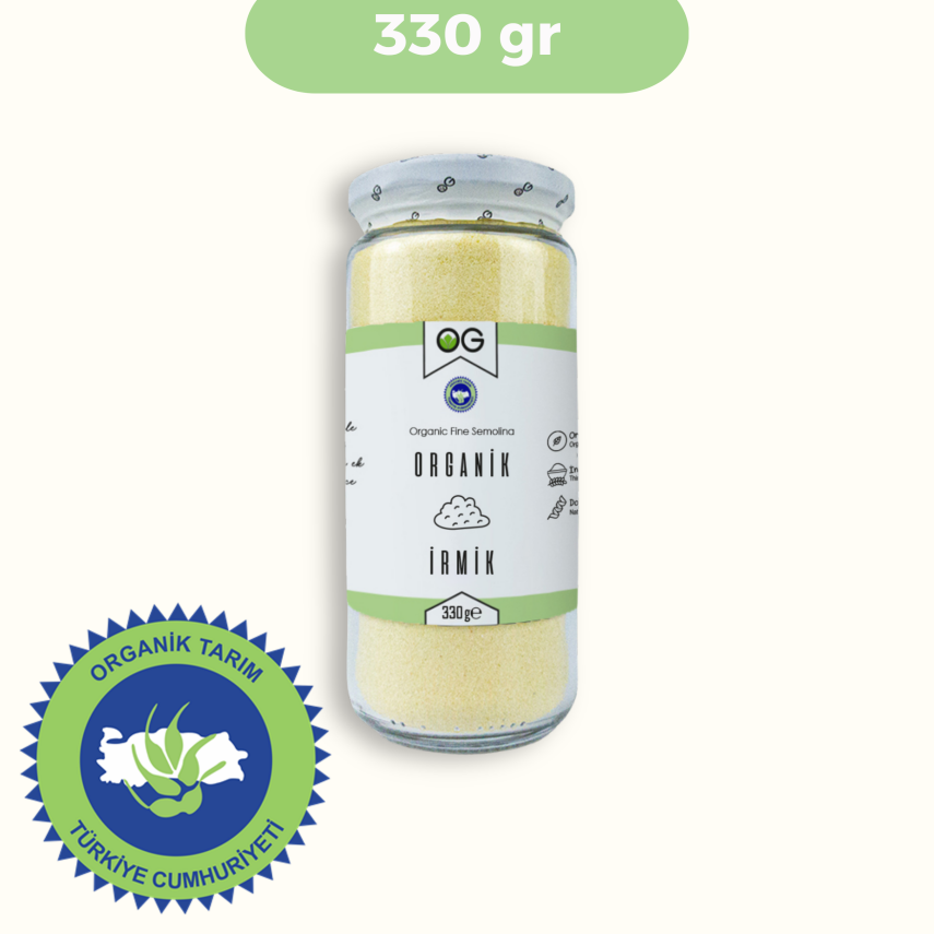 OG Natural Organik İrmik (330 gr) - 1