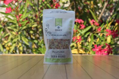 OG Natural Organik Karışık Sebzeli Tam Buğday Bebek Kuskus +8 Ay (250 gr)