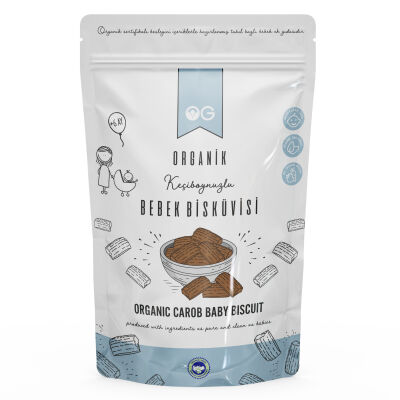 OG Natural Organik Keçiboynuzlu Ve Zeytinyağlı Bebek Bisküvisi Ve Toz Bisküvi 4'lü Set +6 Ay - 4