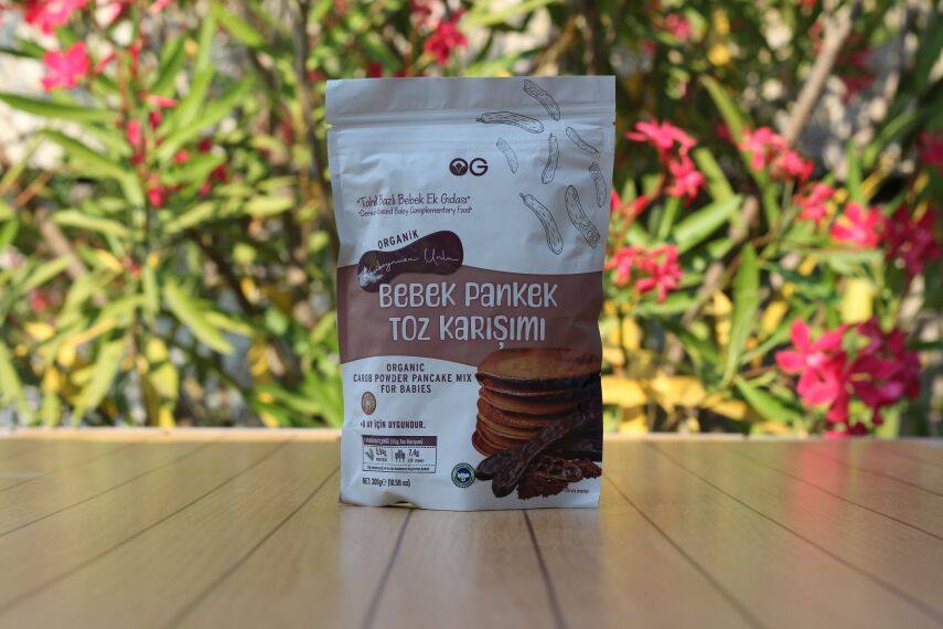 OG Natural Organik Keçiboynuzu Unlu Bebek Pankek Toz Karışımı +8 Ay (300 gr) - 1