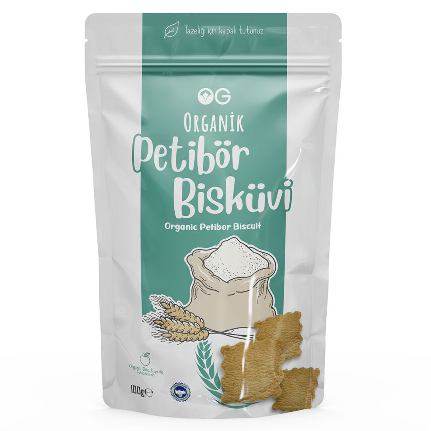 OG Natural Organik Petibör Bisküvi (100 gr) - 1