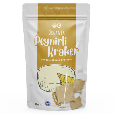 OG Natural Organik Peynirli Kraker (100 gr)