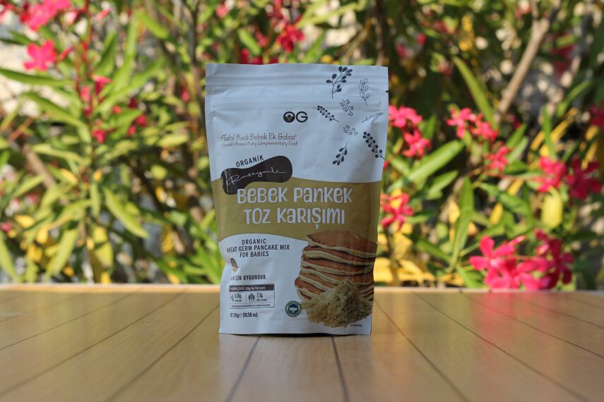 OG Natural Organik Ruşeymli Bebek Pankek Toz Karışımı +8 Ay (300 gr) - 1
