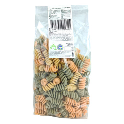 OG Natural Organik Sebzeli Artizan Burgu Makarna (400 gr) (1)