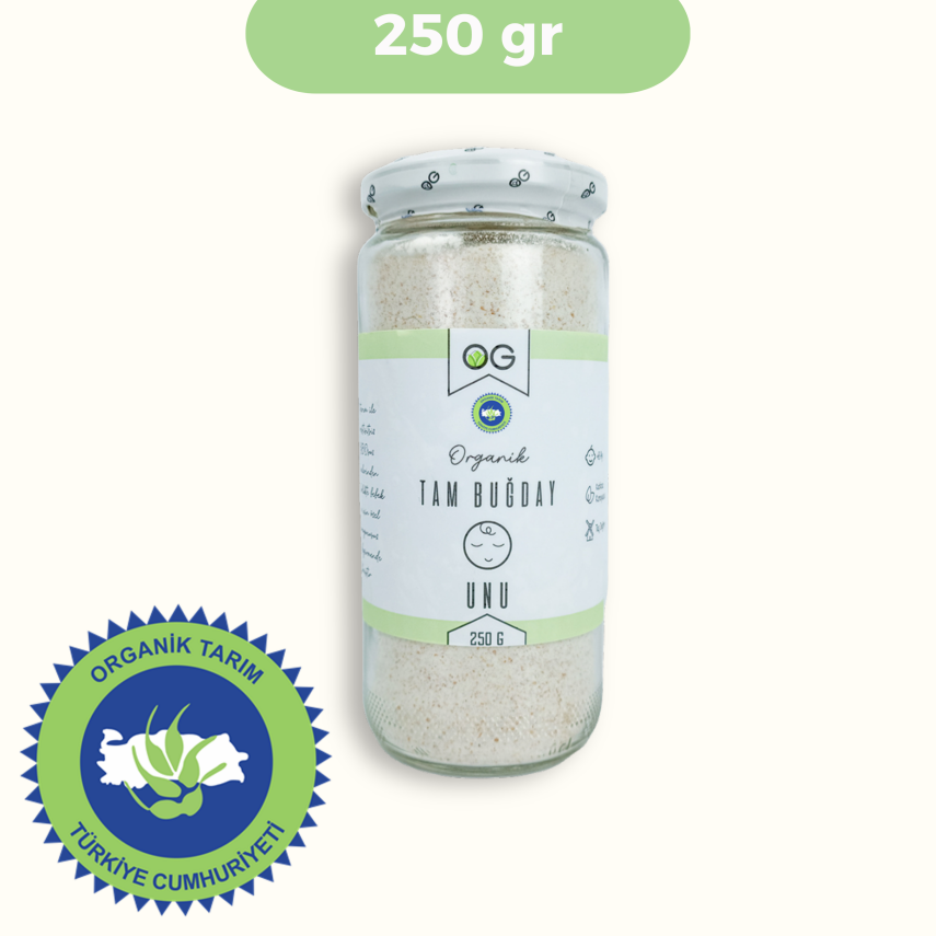 OG Natural Organik Tam Buğday Unu (250 gr) - 1