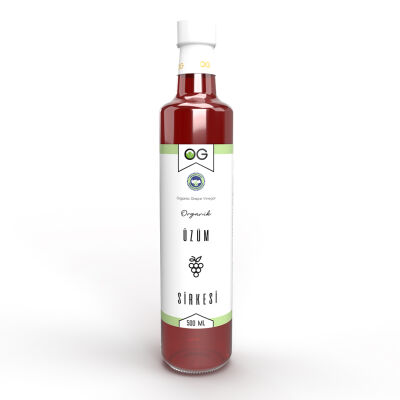 OG Natural Organik Üzüm Sirkesi (500 ml)
