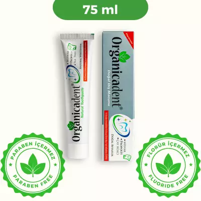 Organicadent Üçlü Koruma Doğal Diş Macunu (75 ml)