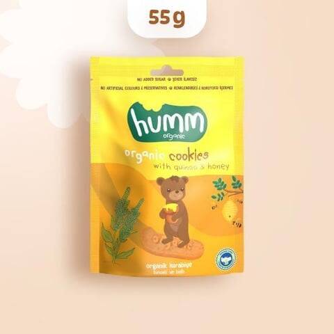 Humm Organik Ballı ve Kinoalı Kurabiye (55 gr) - 2