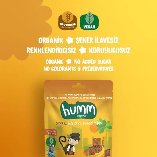 Humm Organik Muzlu Kek Glutensiz Vegan (30 gr) - 2