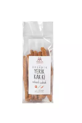 Yerlim Organik YERİK KAK-Kİ Sebzeli Çubuk (50 gr)