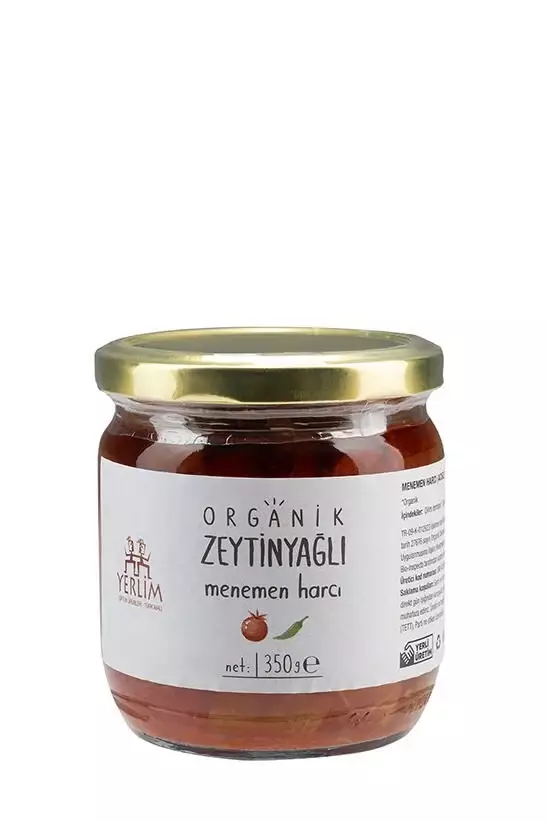 Yerlim Organik Zeytinyağlı Menemen Harcı (350 gr) - 1