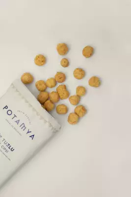 Potamya Zeytinyağlı Deniz Tuzlu Baklagil Cipsi (1)