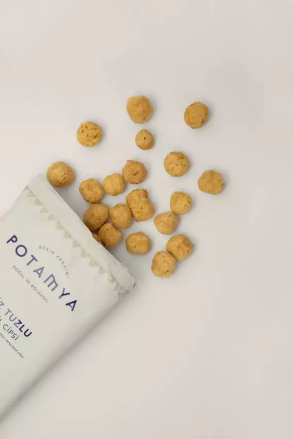 Potamya Zeytinyağlı Deniz Tuzlu Baklagil Cipsi - 2