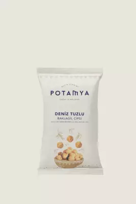 Potamya Zeytinyağlı Deniz Tuzlu Baklagil Cipsi