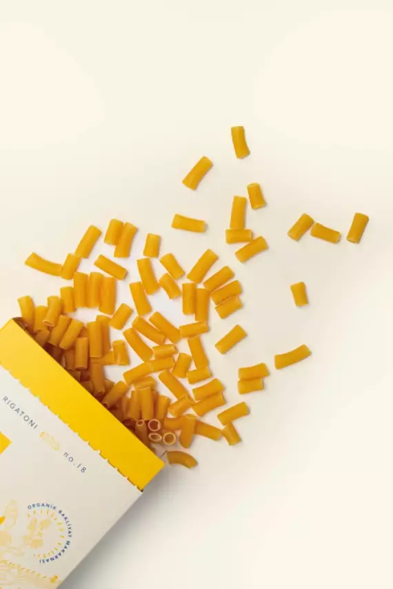 Potamya Organik Sarı Mercimek Rigatoni Makarna (240 gr) - 3