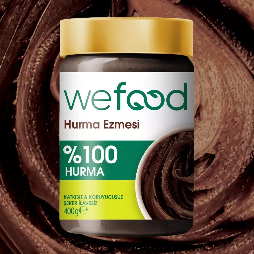 Wefood %100 Sade Hurma Ezmesi 400 Gr - 2